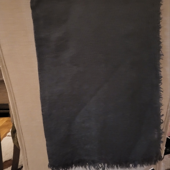 Grey fringe trim wrap. NWT - Picture 2 of 4